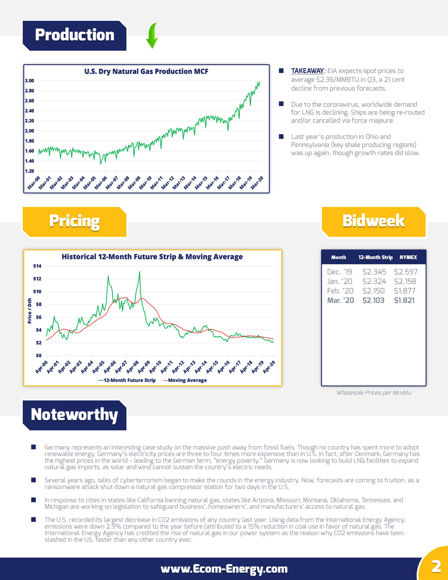 Ecom-Energy's March 2020 Market Update - Page 2